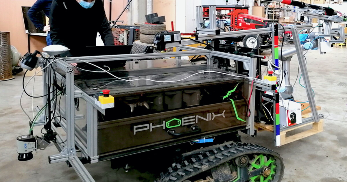 German robot being designed to prune fruit trees