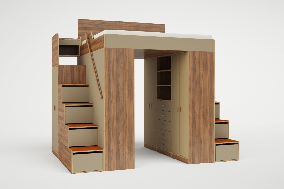 Space Saving Units Put Sprawling Furniture To Bed