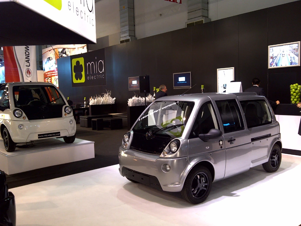 The mia range includes a two passenger model and a three passenger version