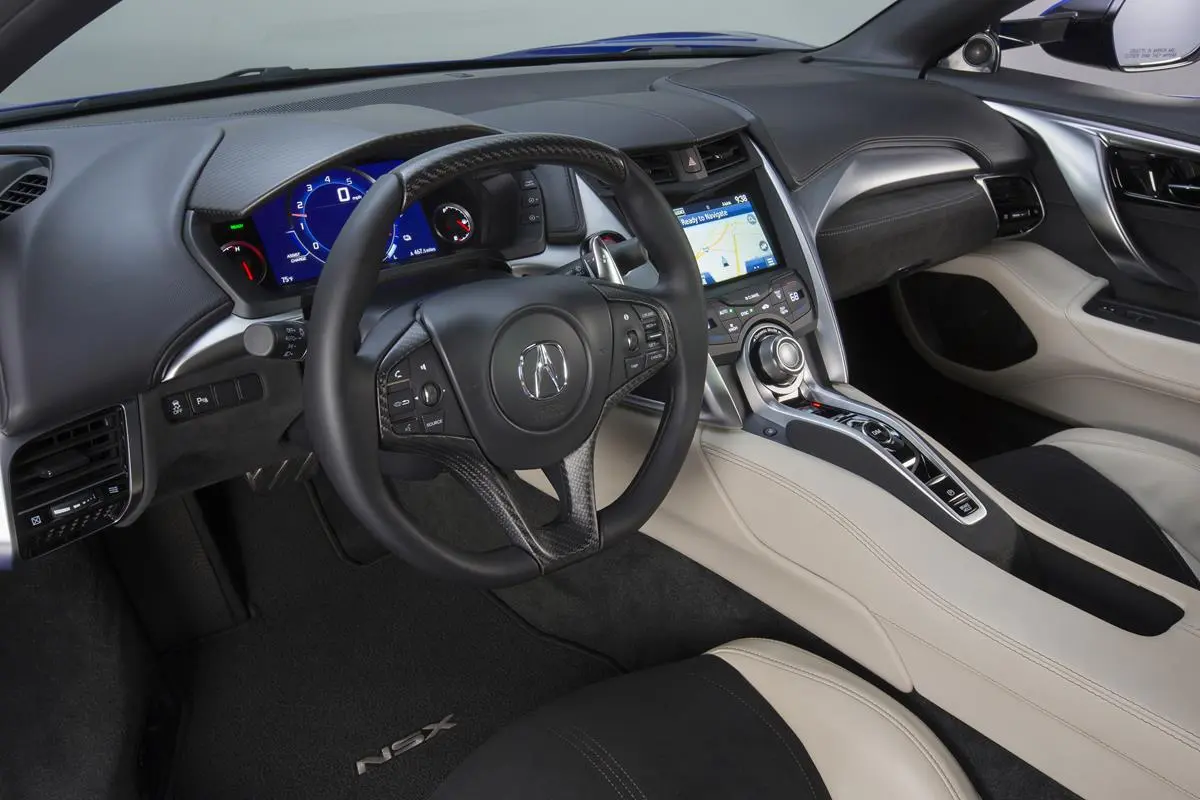 Interior: 2017 Acura NSX