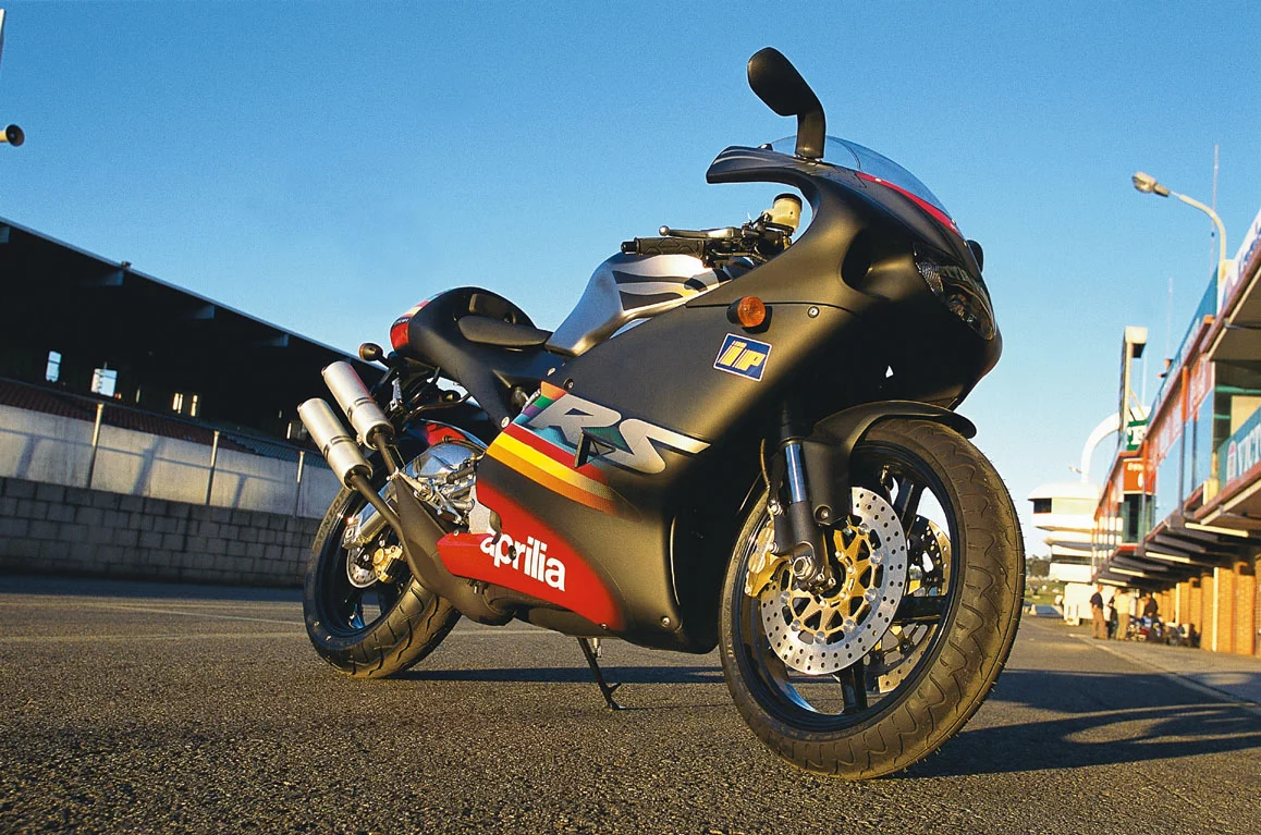 The Aprilia RS250