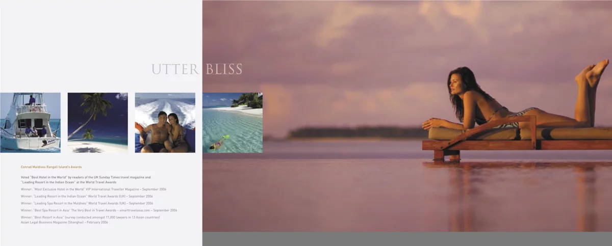 The Conrad Maldives Rangali Island Resort (Photo: Conrad Rangali)