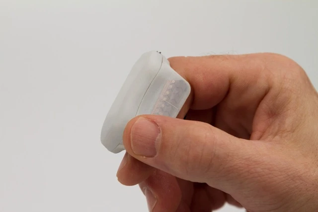 The 3D mouse is activated by using your thumb (Image: Innovative Developments LLC)