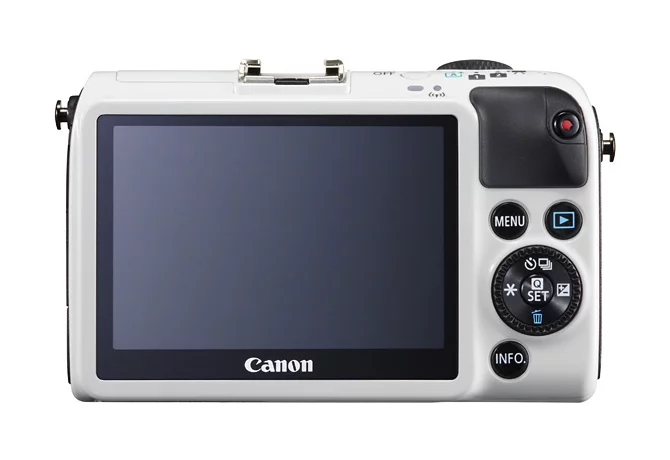 To the rear is a 3-inch, 1040k-dot resolution ClearView II touchscreen display panel with anti-reflective coating