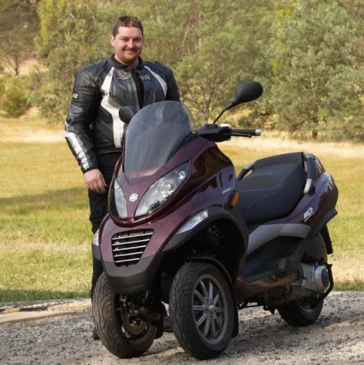 Loz Blain with the MP3