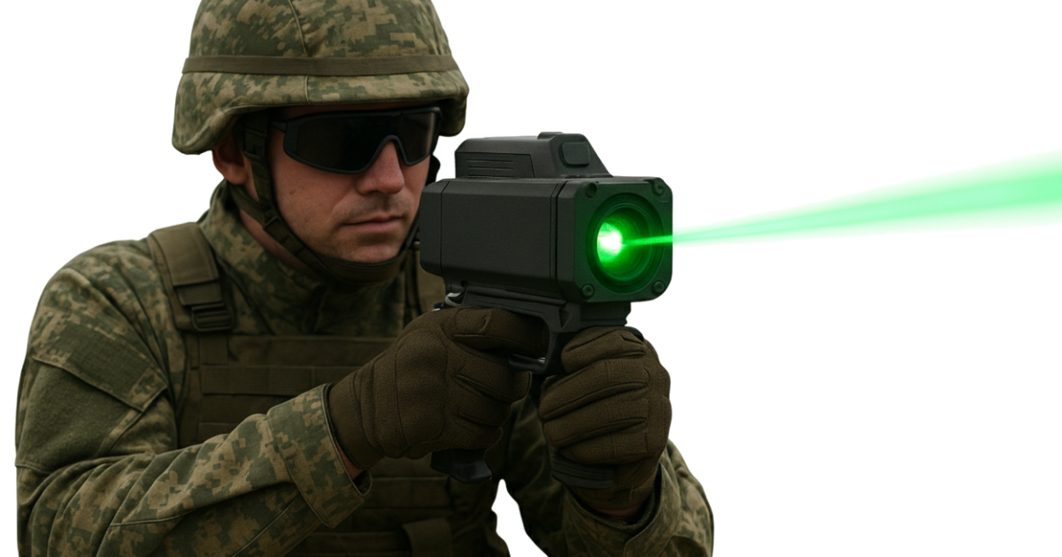 New laser weapon turns infantry into drone killers