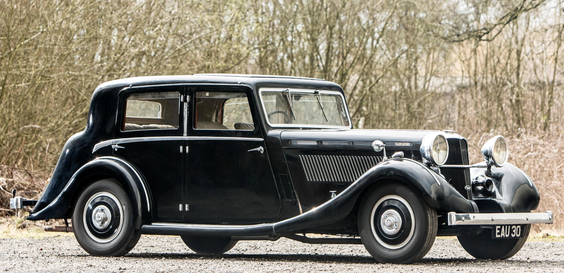 This 1937 Brough Superior 3½-Litre Saloon fetched just £32,200($42,556)