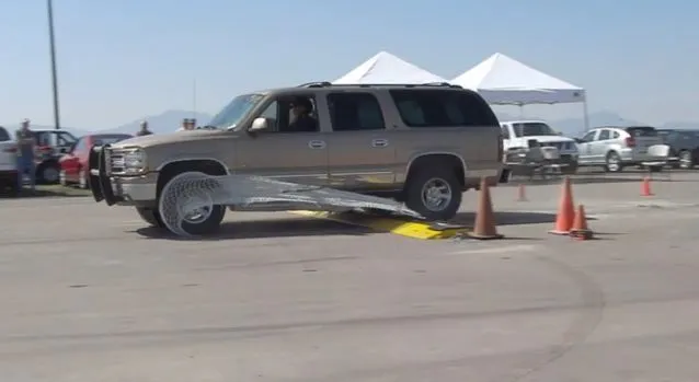 The Pit-BUL (above) and NightHawk are two new car-stopping devices, based on the existing SQUID system