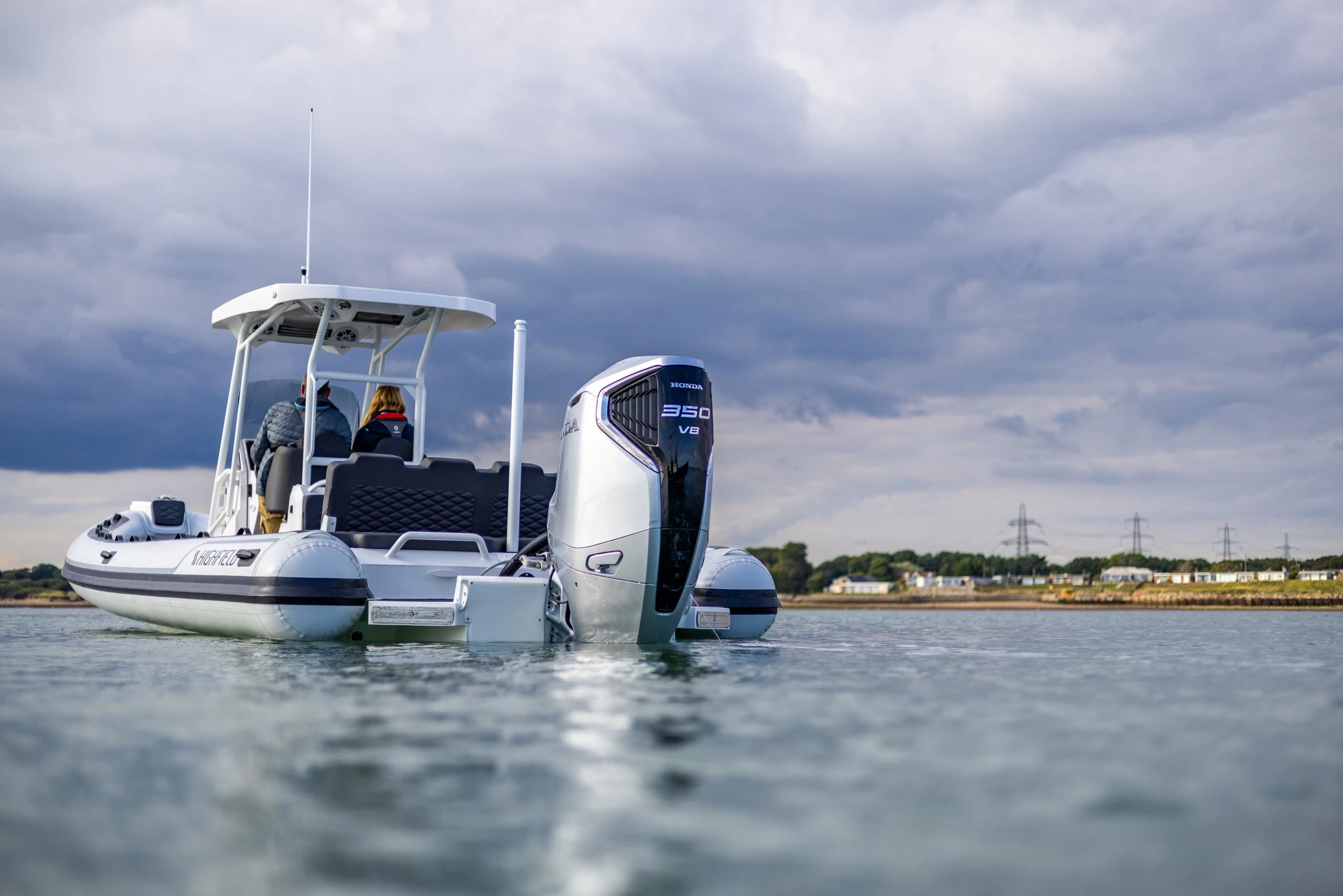 Honda's BF350 V8 outboard has spawned a family