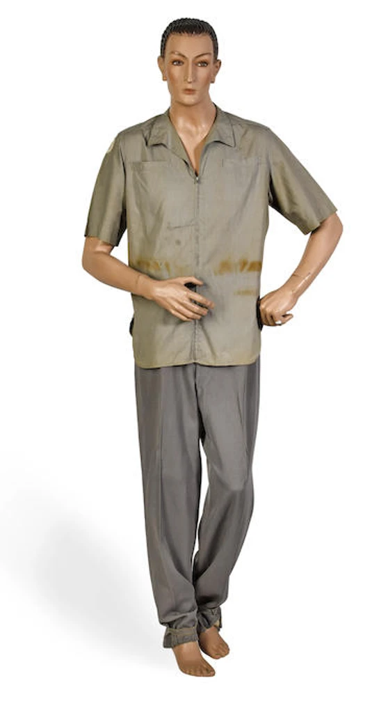 Uniform shirt and trousers with include mannequin