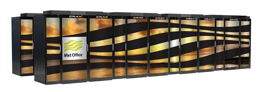 The Cray XC40TM will be use for weather forecasting and climate modeling