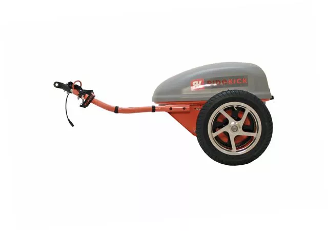 A side view of the Ridekick