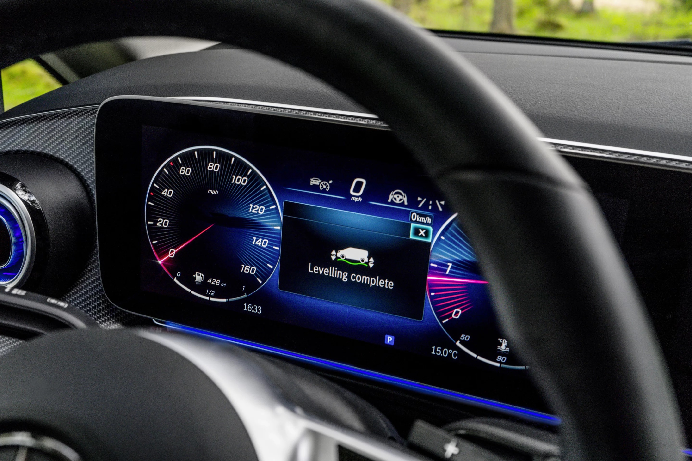 The auto-leveling feature creates a nice, flat sleeping surface via the available adaptive air suspension