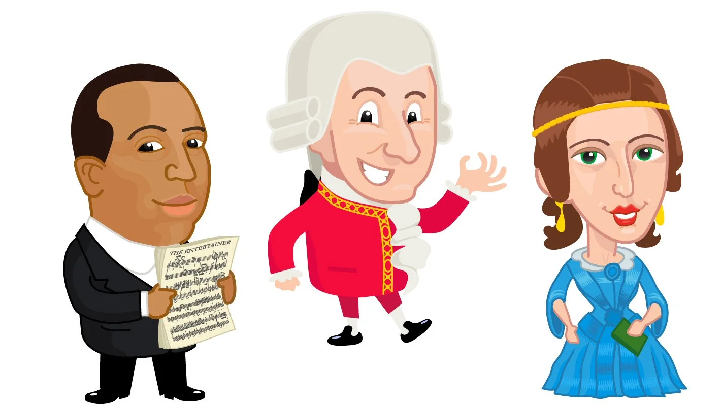Mozart, Scott Joplin and Clara Schumann join forces to make music practice less of a chore