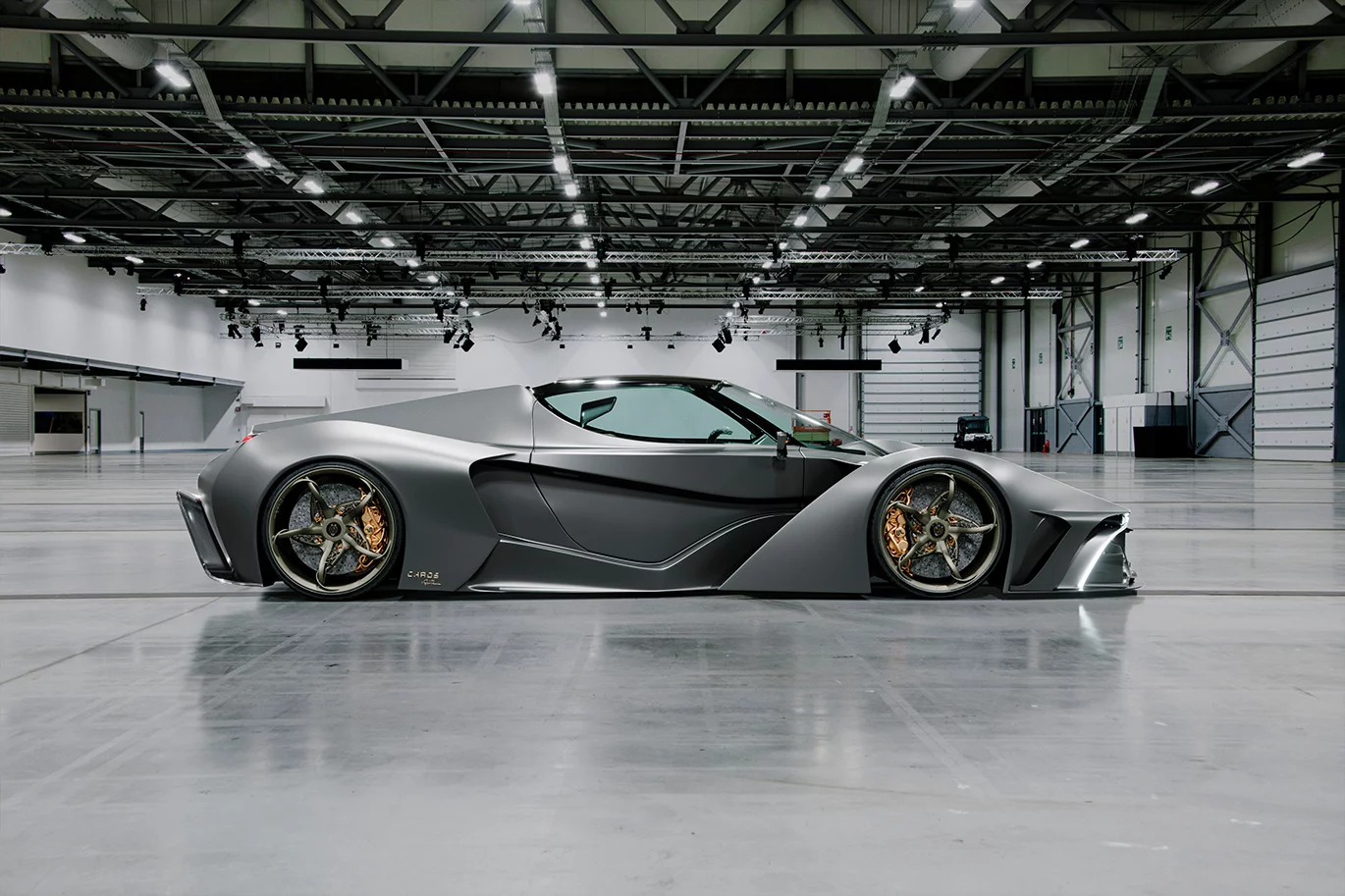 Buyers will take it straight to a suspension shop to get it lowered. Seriously, it looks like you could fit a whole finger under there