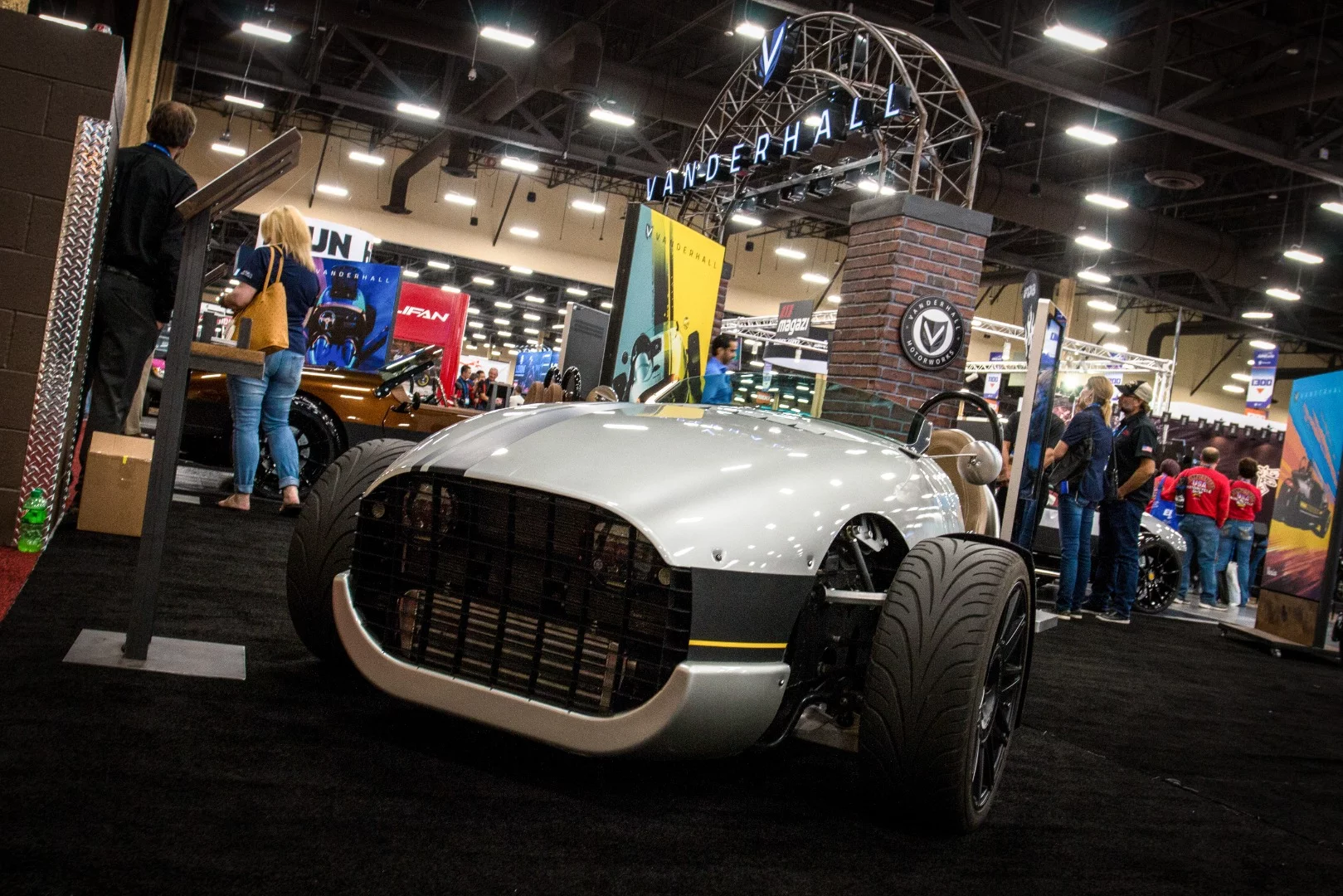 Crazy trike-makers Vanderhall at AIMExpo