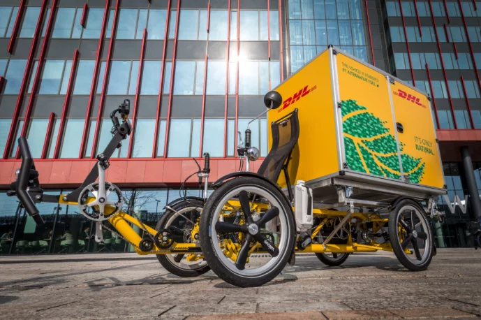 DHL Express Netherlands tests out the Armadillo