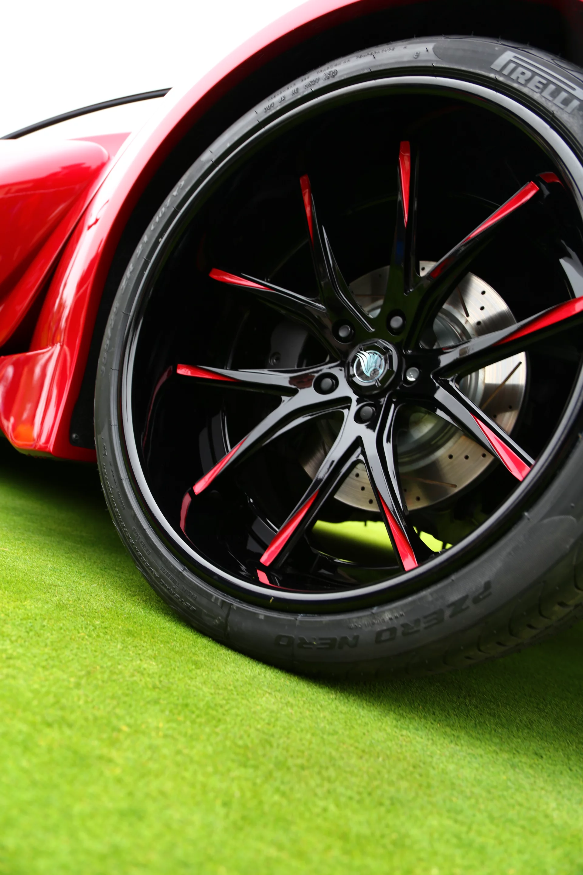 Laraki Epitome Concept is not your car if you're allergic to red, black and 1,750 hp (Photo: Angus MacKenzie/Gizmag.com)