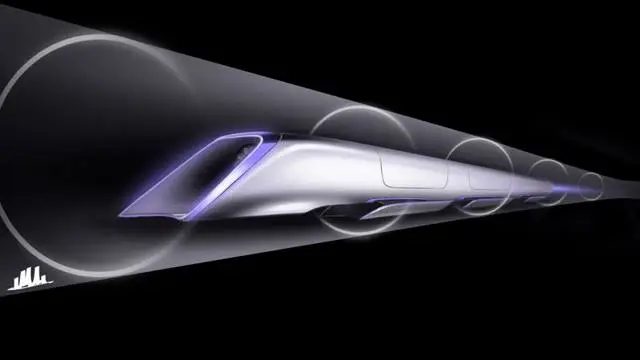 Concept rendering of a Hyperloop capsule (Image: Hyperloop Transportation Technologies)