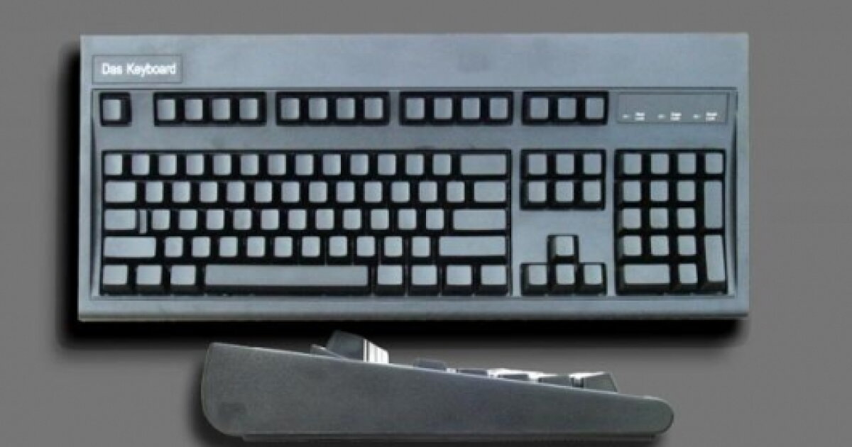 What do you call a keyboard with no markings? A good idea!