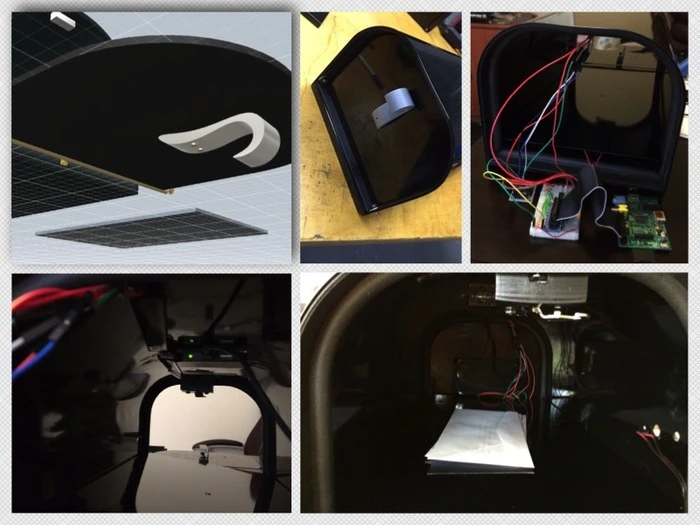 The build process of the Mr. Postman prototype