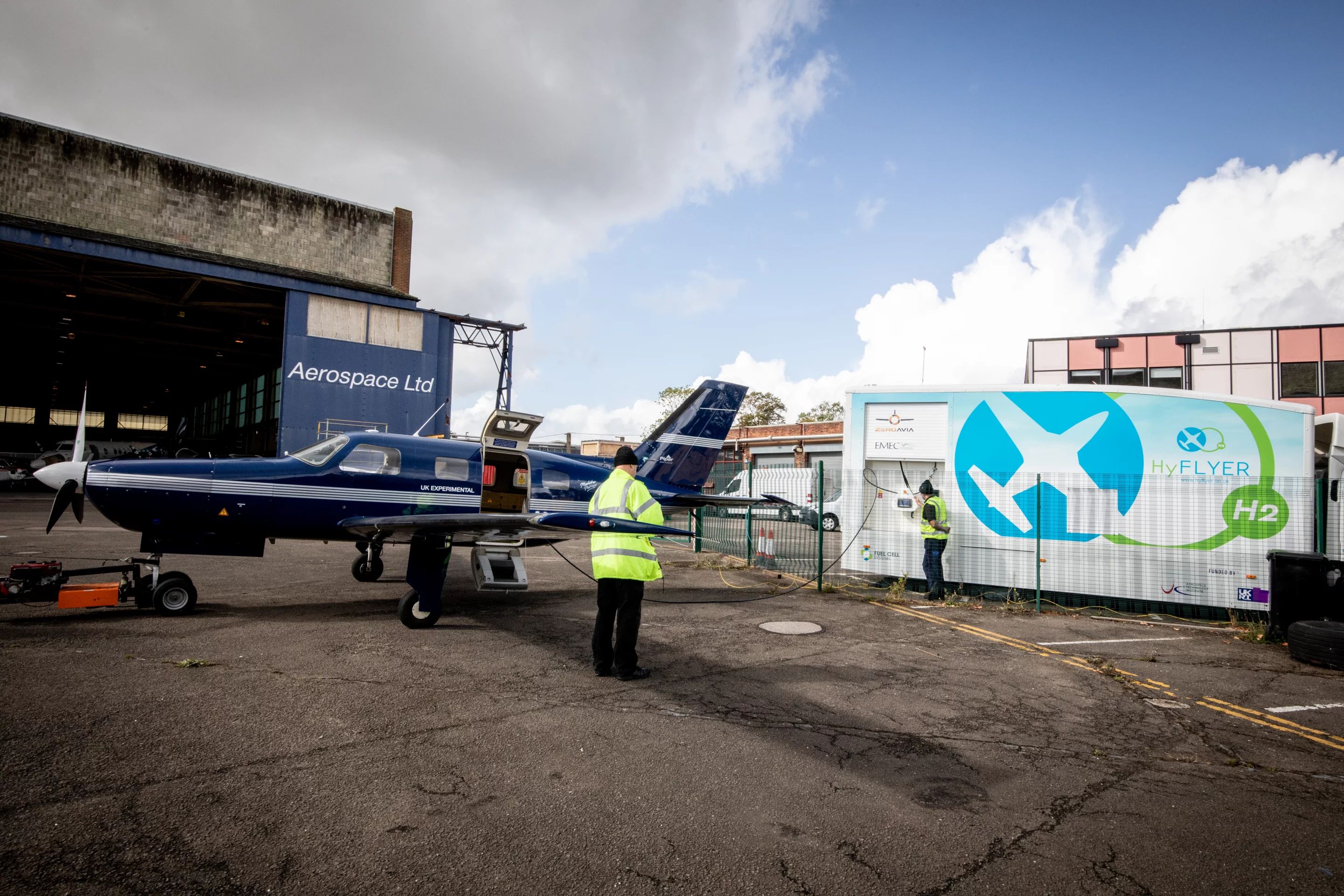 ZeroAvia is also developing technology to supply hydrogen fuel for aircraft