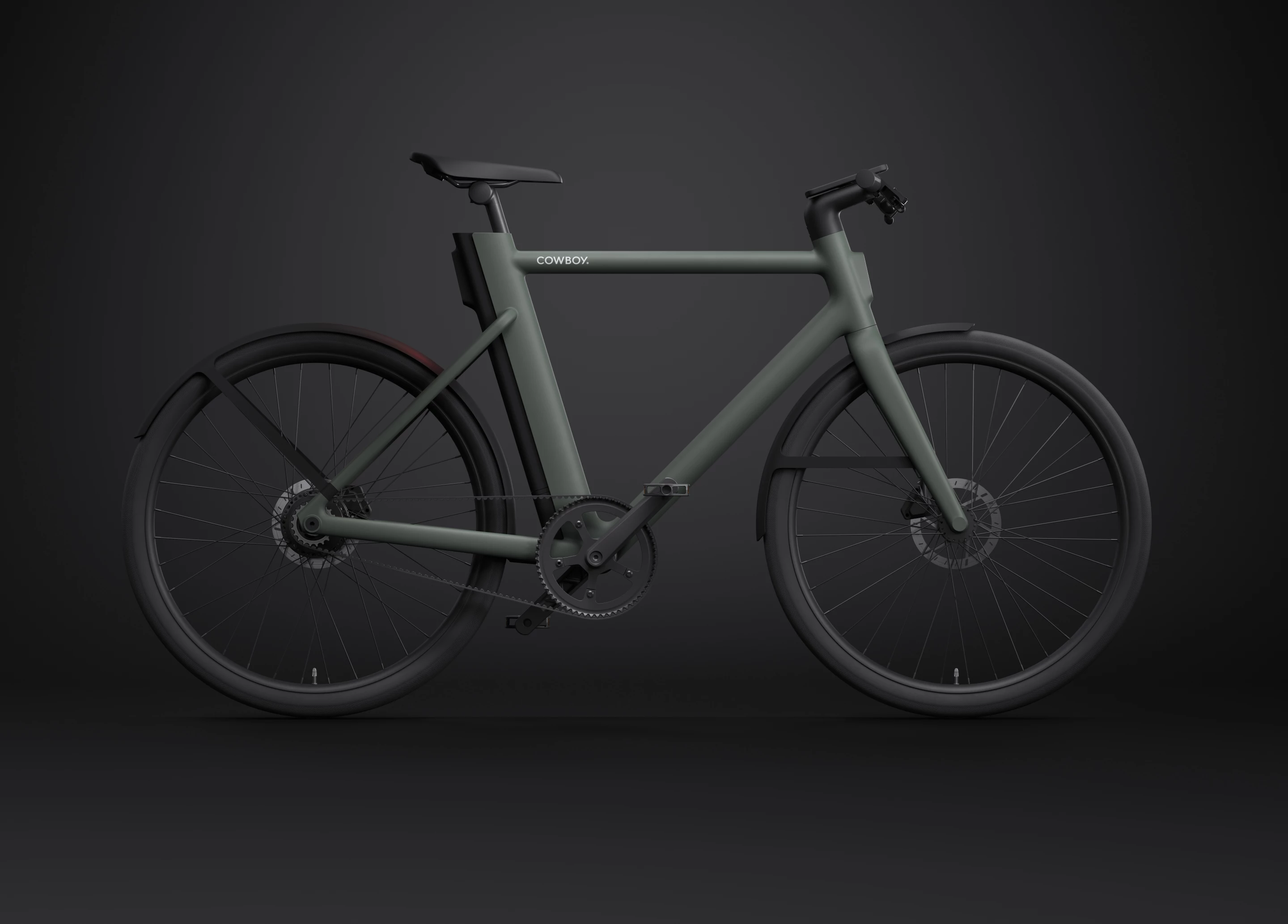 The majority of the components that make up the Cowboy 4 have been custom-made for this ebike