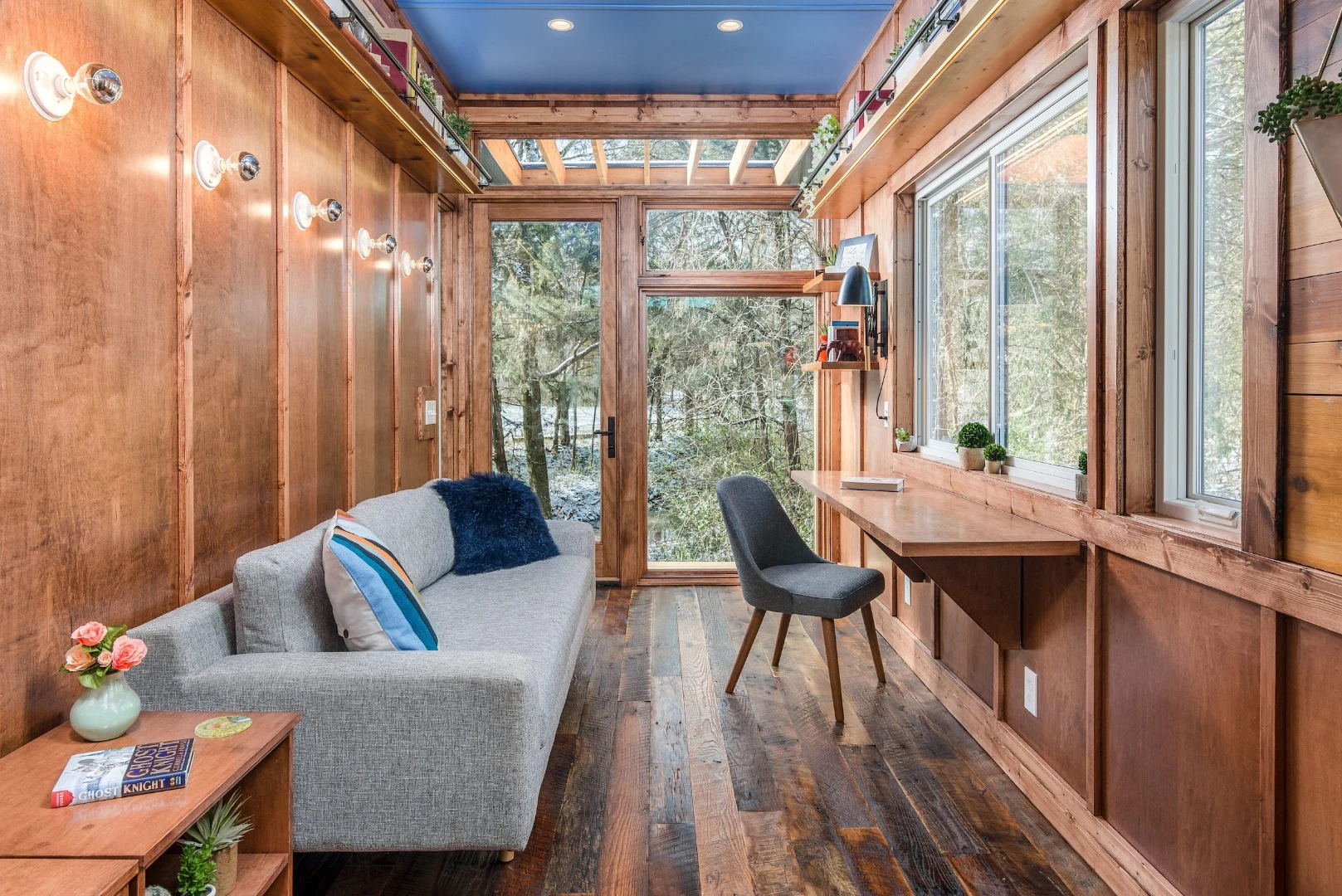 Unlike the previous creations from New Frontier Tiny Homes, the base model Cornelia isn’t really intended for full time living