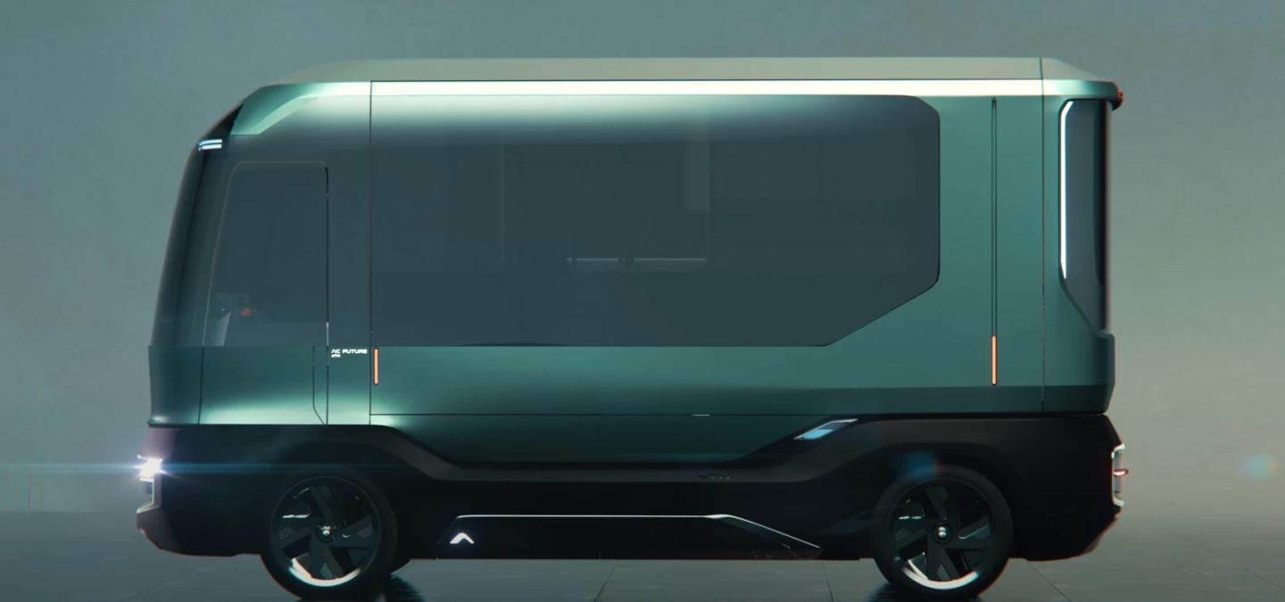 At 20 feet long, the eTH is just a few inches longer than a Mercedes Sprinter 144, albeit with a more capacious one-box design