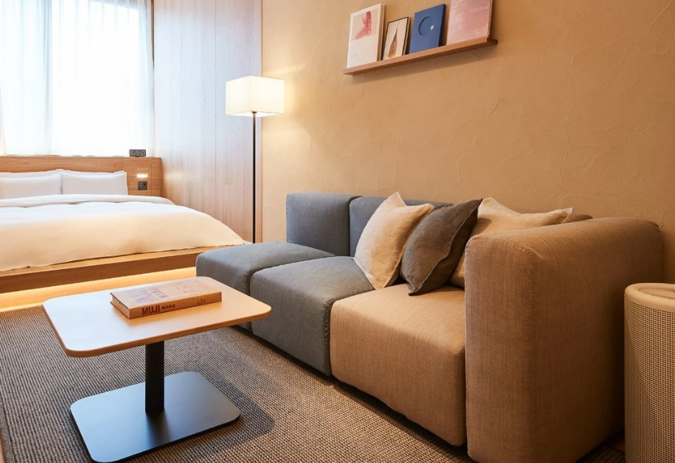 Modular furnishings complete the Type C suite