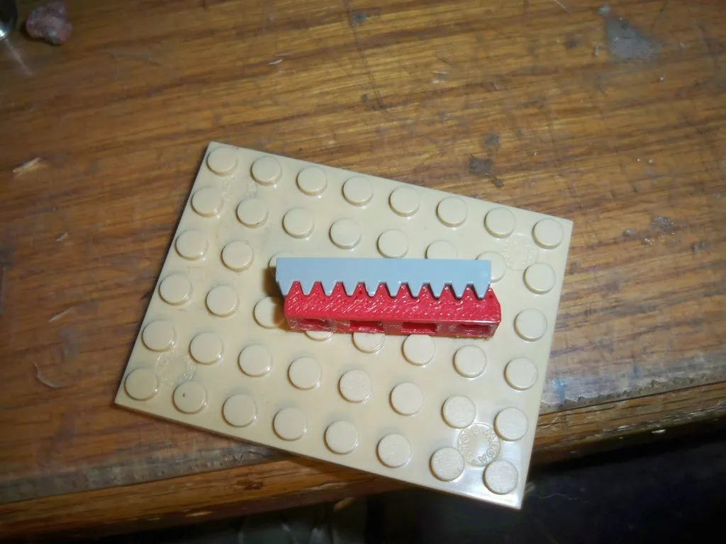 3D-printed gear racks didn't perfectly match the LEGO parts, causing a bit of a wobble on the X and Y axes
