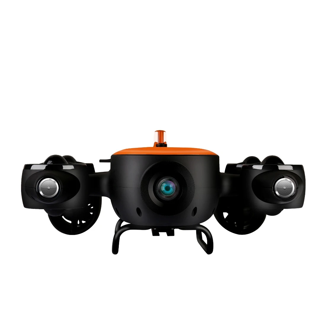 Front view of the Titan underwater drone