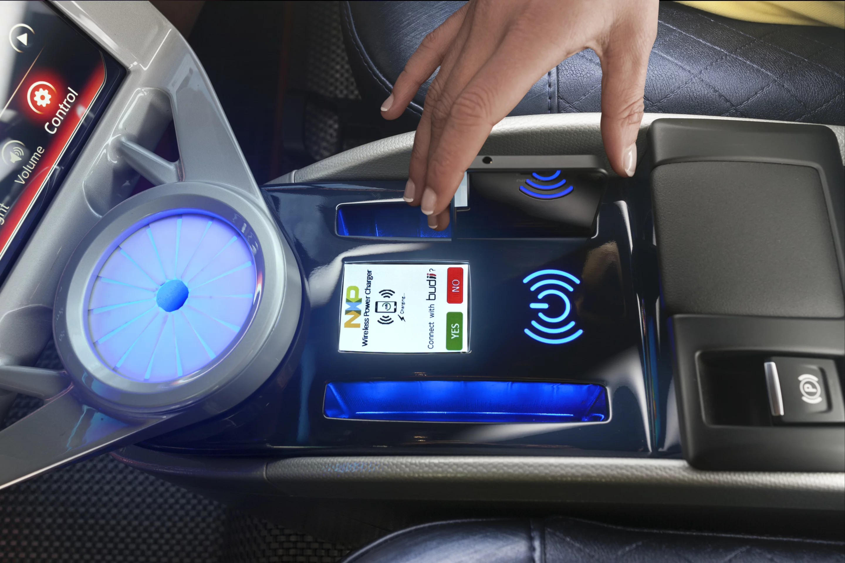 Budii has a myriad intelligent systems, all replete with touch screens and displays