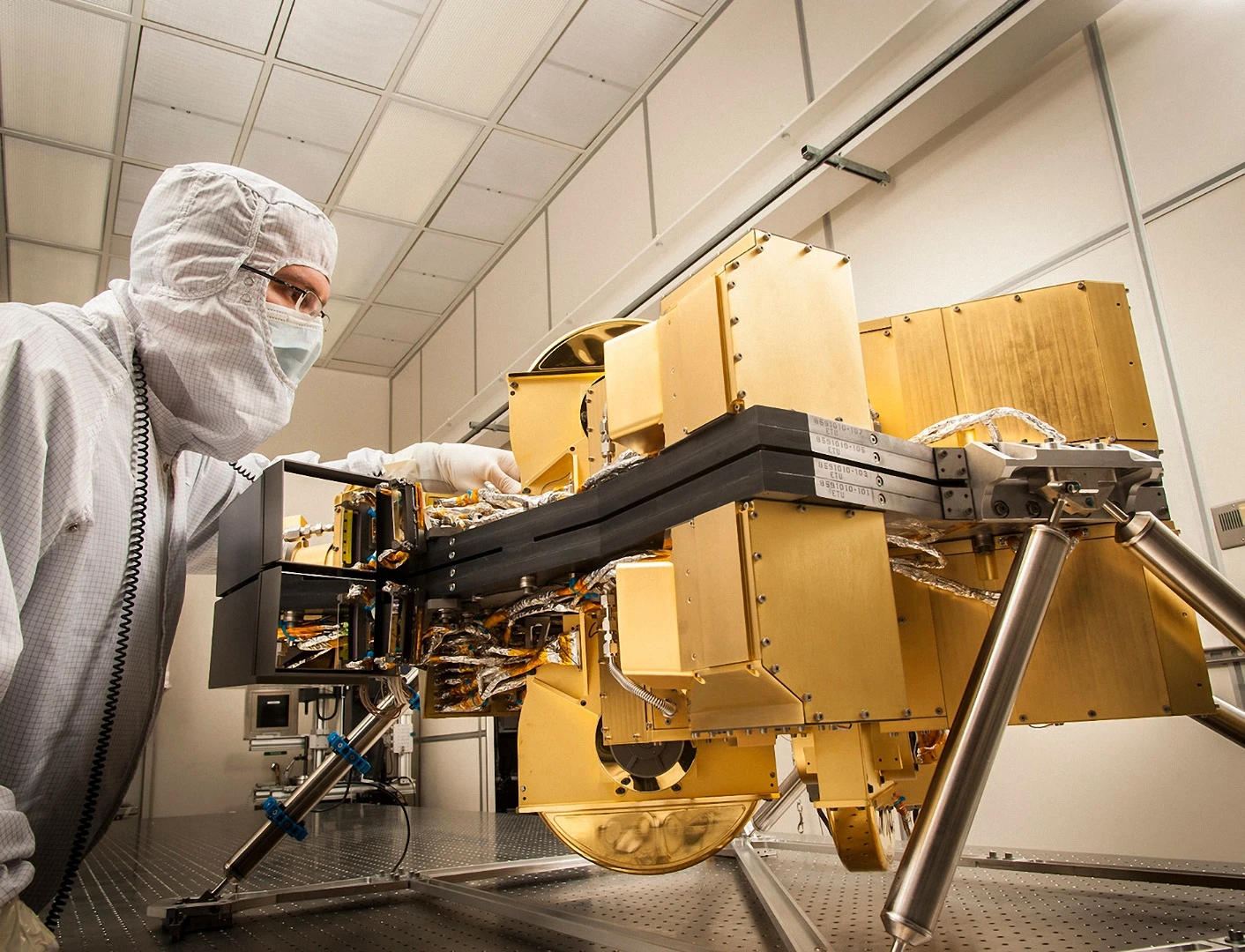 NIRCam (left) beat requirements during final cryogenic testing with the Integrated Science Instrument Module for the James Webb Space Telescope