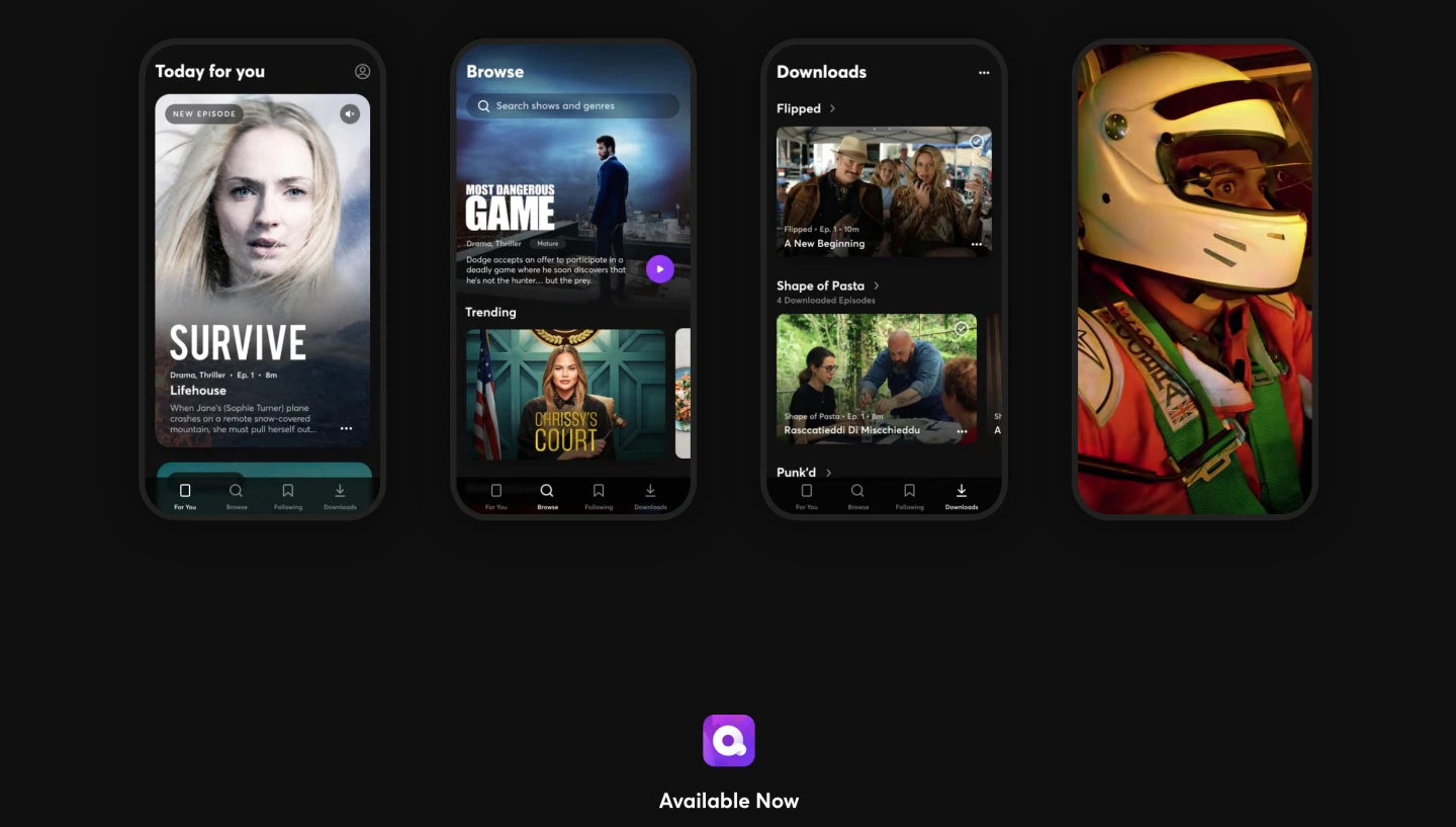 Quibi is producing a large volume of content, specifically designed for smartphone viewing in short chunks lasting no longer than ten minutes