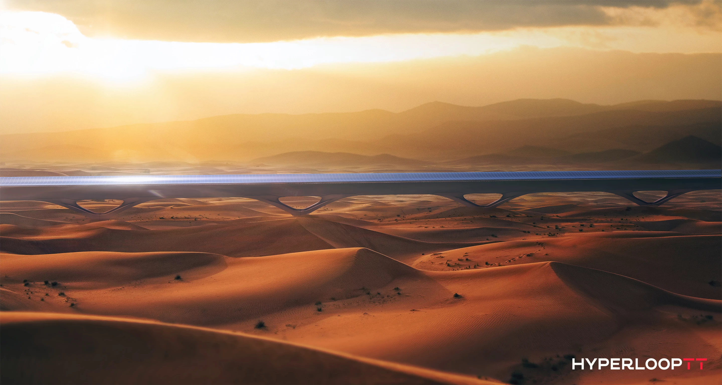 Hyperloop tunnels would stretch across continents, allowing high-efficiency, ultra-high-speed transport