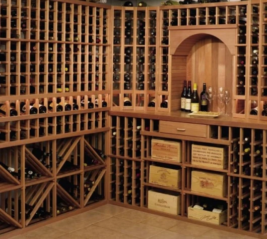 Custom racking comes as part of the package