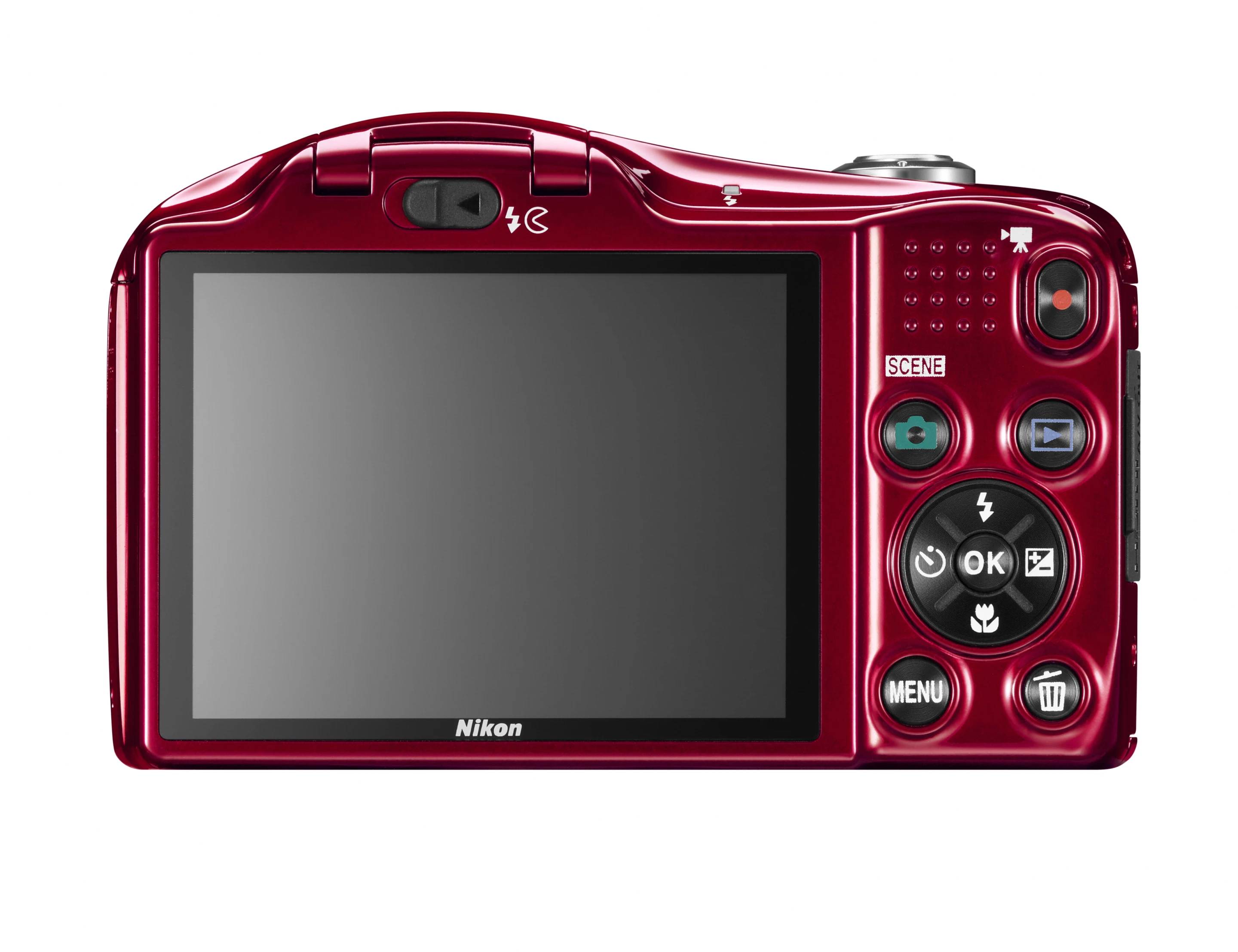 The COOLPIX L610 has a 3-inch, 460,000-dot LCD display with an anti-reflection coating and five levels of brightness