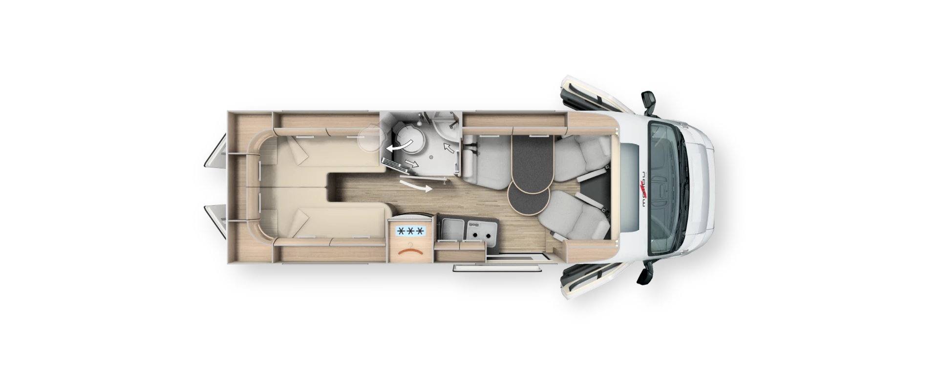 Charming GT 640 LE floor plan