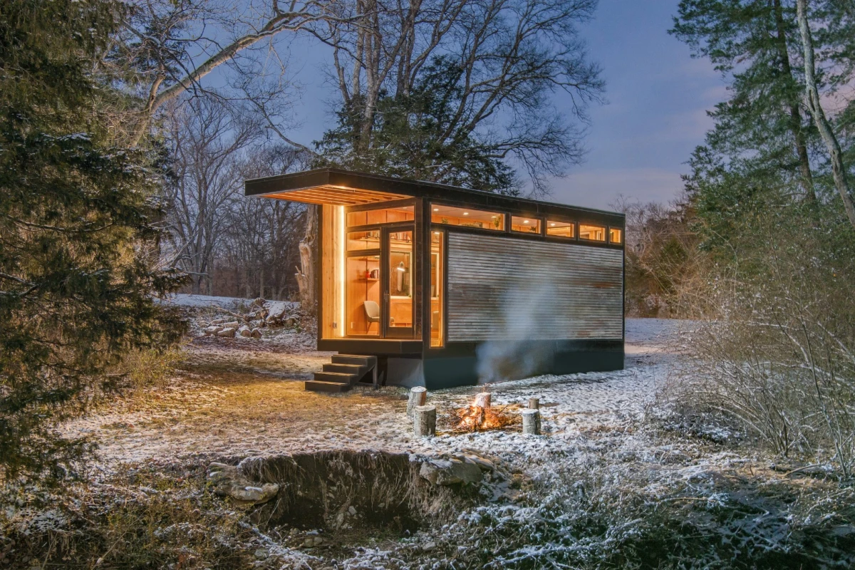 Unlike the previous creations from New Frontier Tiny Homes, the base model Cornelia isn’t really intended for full time living