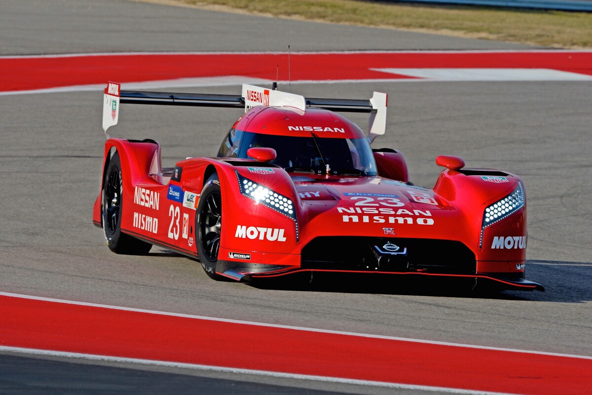 Nissan is taking on big time sportscar racing with a clean sheet of paper design that is seriously high tech, seriously powerful and seriously front-wheel drive