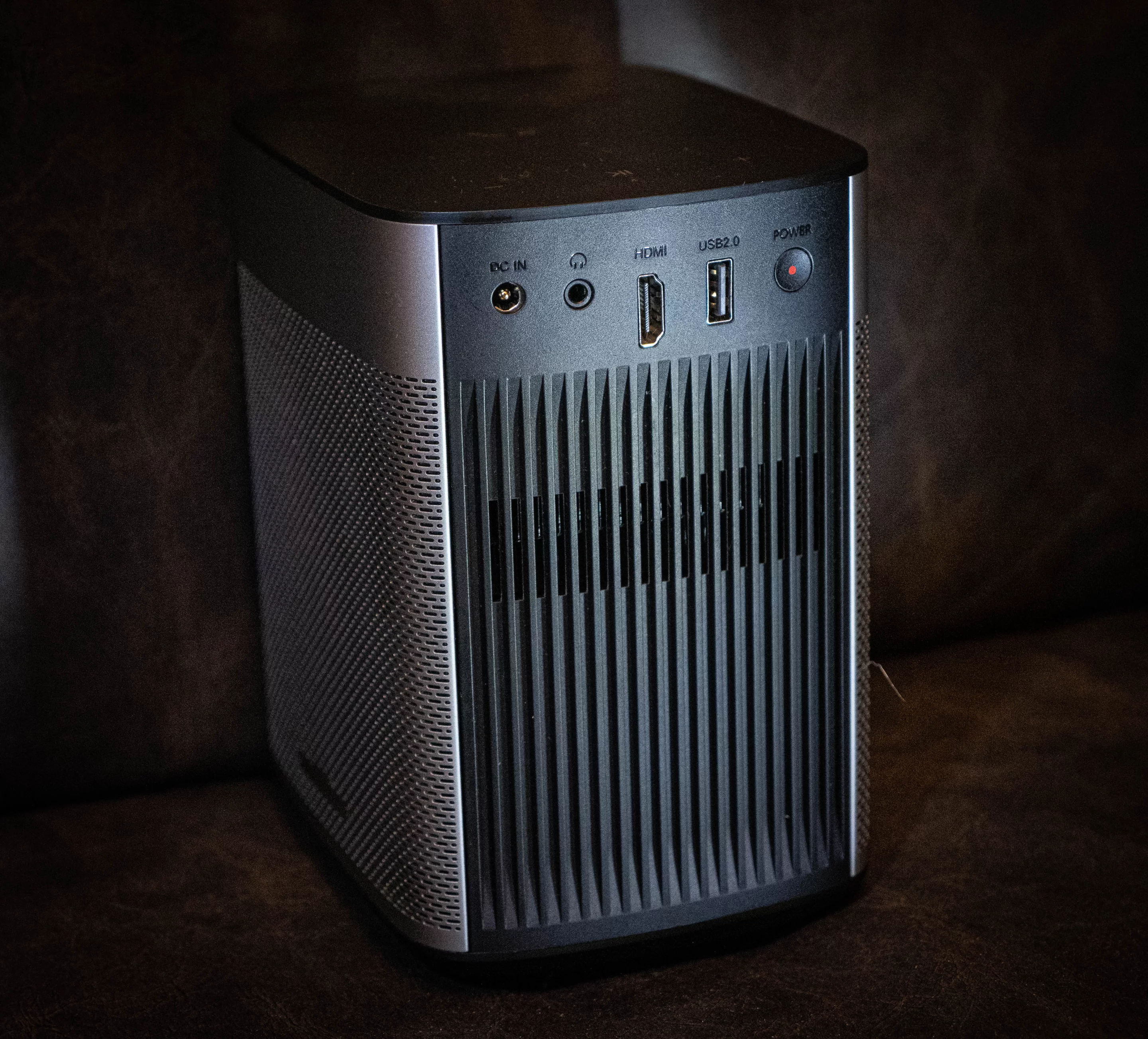 There are only three physical inputs: power, HDMI and USB, and one output in the form of a headphone cable. Everything else is wireless