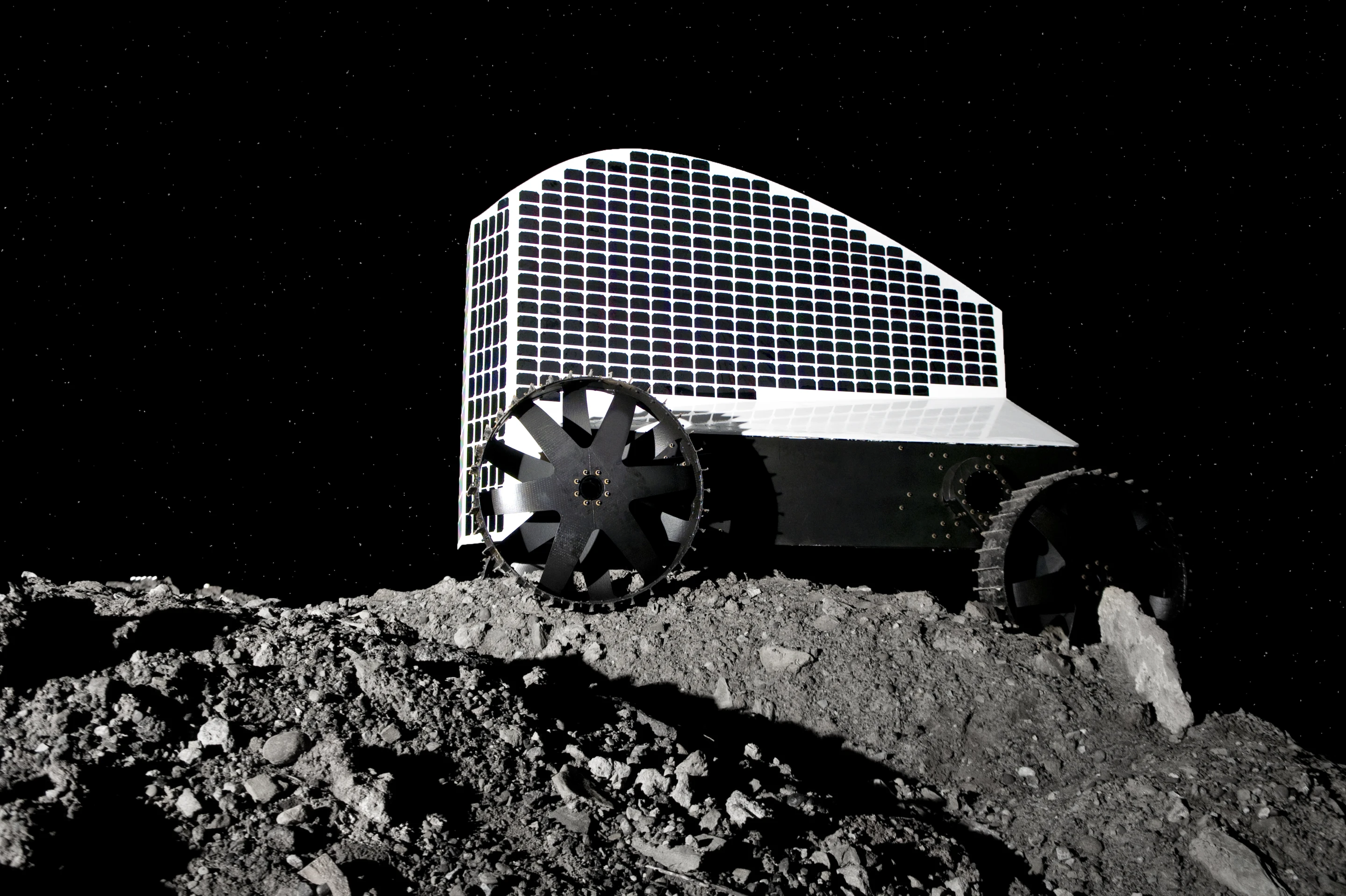 The Polaris lunar water prospecting robot prototyple
