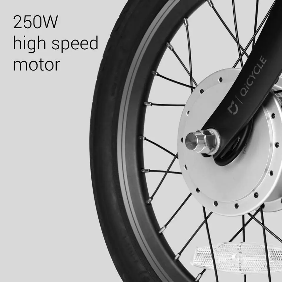 Power comes from a 250W front motor