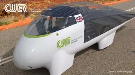 An early rendering of the Resolution before the initial build