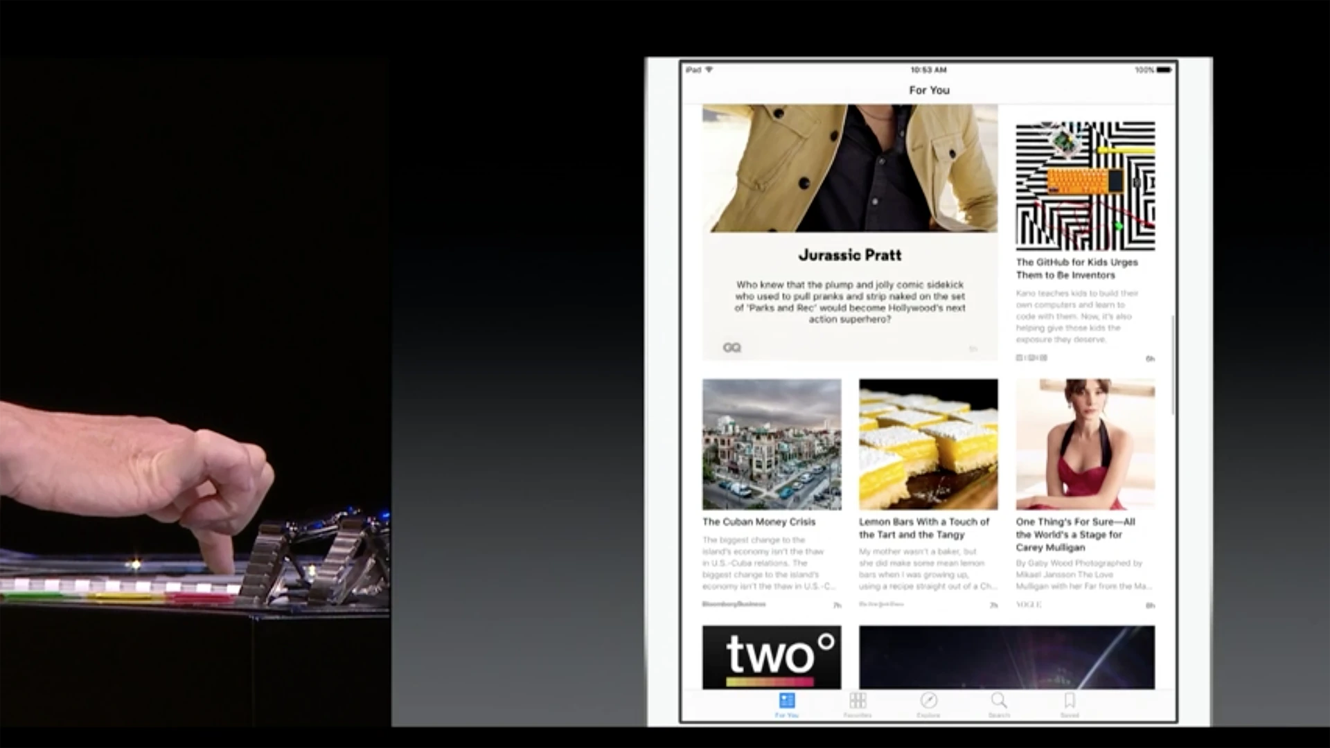 If you're familiar with services like Flipboard, then you'll know roughly what to expect from News