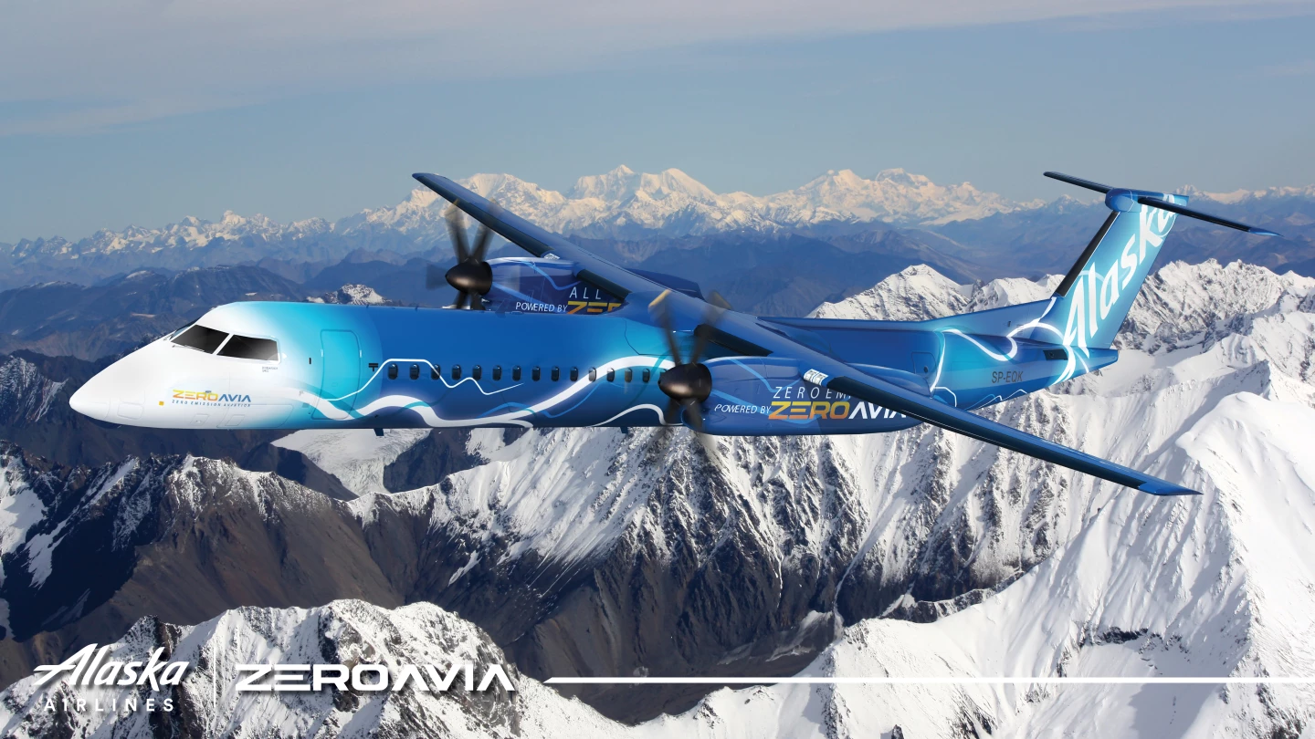 In partnership with Alaska Airlines, ZeroAvia is now working on the largest hydrogen airliner project to date