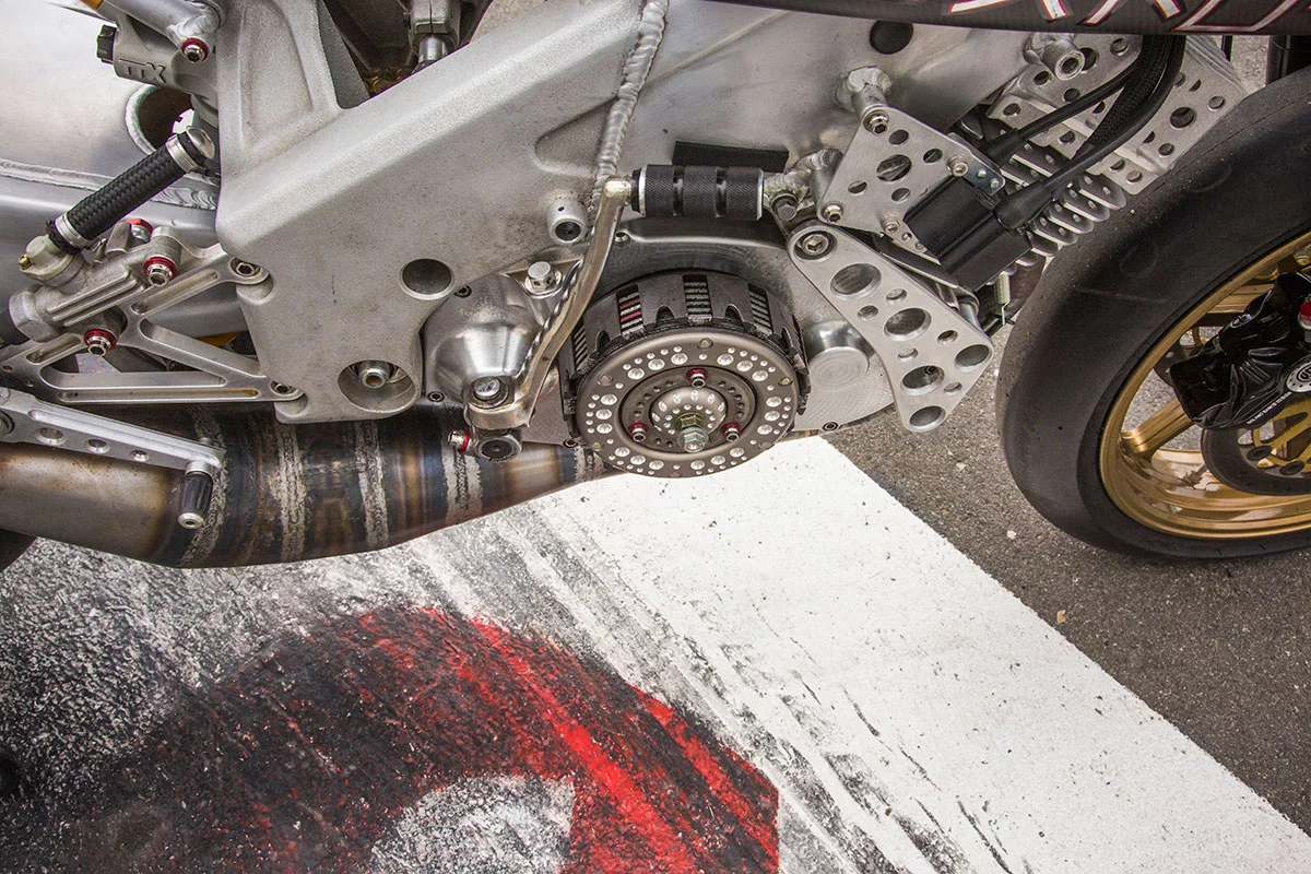 Even the kickstarter is drilled on the 2 Stroke Attack