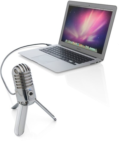 Samson's Meteor Mic with a MacBook Air