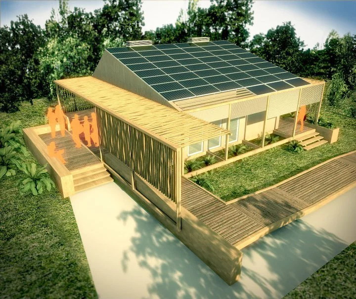 The project is Brazil's entry to the 2012 Solar Decathlon that will take place in Madrid in September